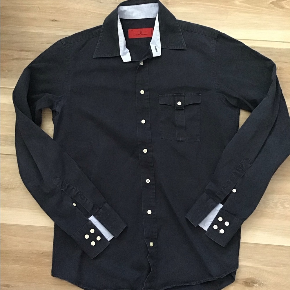 Carolina Herrera Casual Button Up 15.5
